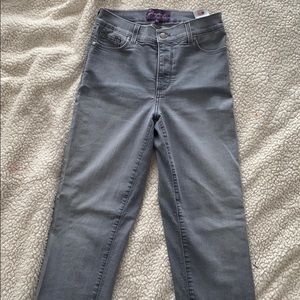 Light Wash Gray Skinny Jeans